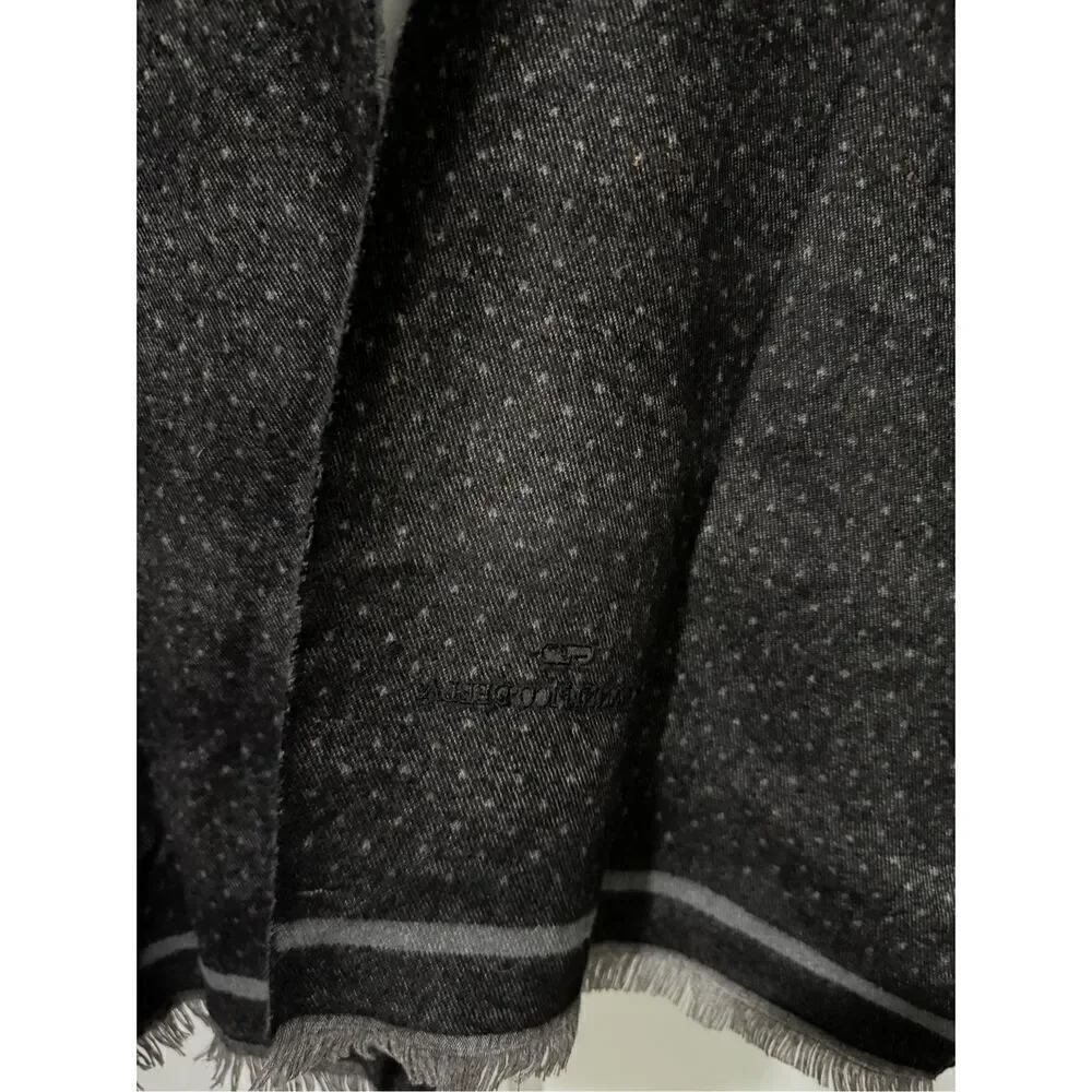 Giovanni Pico Della scarve polka dot black